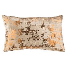 Safavieh 12" x 20" Edmee Metallic Pillow