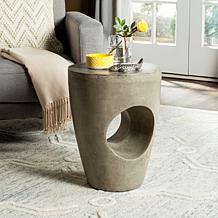 Safavieh Aishi Concrete Accent Table - Gray