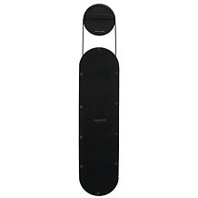 Safavieh Aistina 12.5" Matte Black Iron Mirror