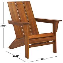 Safavieh Alton Adirondack Chair 30.31" x 32.01" x 34.65"