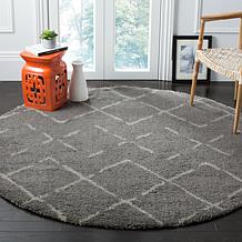 Safavieh Arizona Shag Medora Rug - 6'7" x 6'7" Round