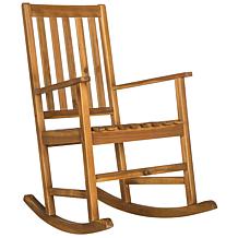 Safavieh Barstow Rocking Chair - Teak Brown Finish