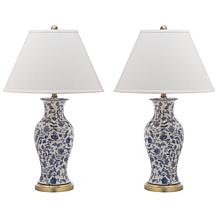 Safavieh Beijing Floral Urn Lamps