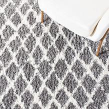 Safavieh Berber Shag Emira Rug - 5'1" x 5'1" Square