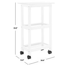 Safavieh Bevin 2-Shelf Kitchen Cart