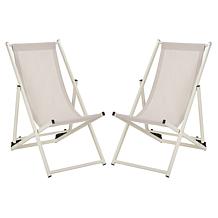 Safavieh Breslin Sling Chairs - Set of 2 