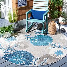 Safavieh Cabana Gabriel 6'-7" Round Indoor/Outdoor Rug