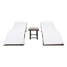 Safavieh Carew 3-Piece Sun Lounger Set