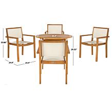 Safavieh Chante Round Table 5-Piece Set
