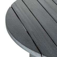Safavieh Cloverdale Round Table - Ash Gray Finish
