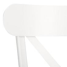 Safavieh Core Cross Back Chair, 2-pack, 17.3" x 19.7" x 33.4"