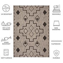 Safavieh Courtyard Aidan 4' X 5'-7" Indoor/Outdoor Rug