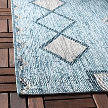 Safavieh Courtyard Aidan 6'-7" Square Indoor/Outdoor Rug