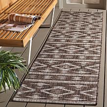 Safavieh Courtyard Freya 2'-3" X 8' Indoor/Outdoor Rug