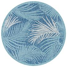 Safavieh Courtyard Henry 6'-7" Round Indoor/Outdoor Rug