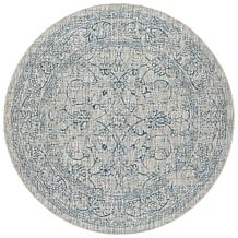 Safavieh Courtyard Owen 6'-7" Round Indoor/Outdoor Rug