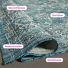 Safavieh Courtyard Owen 6'-7" X 9'-6" Indoor/Outdoor Rug