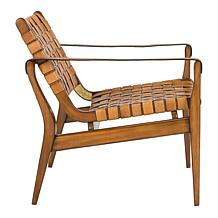 Safavieh Couture Dilan Leather Safari Chair