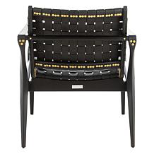 Safavieh Couture Dilan Leather Safari Chair