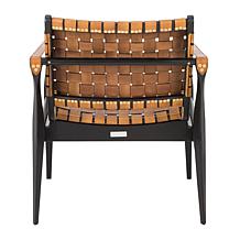 Safavieh Couture Dilan Leather Safari Chair