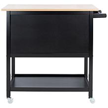 Safavieh Daley 2-Drawer 3-Shelf Kitchen Cart