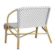 Safavieh Dandra Herringbone Rattan Settee