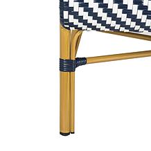 Safavieh Dandra Herringbone Rattan Settee