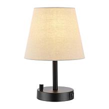 Safavieh Dexter 13.5" Black Table Lamp with USB Port
