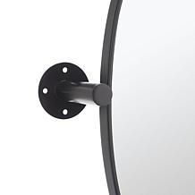 Safavieh Eldia 36" Silver Metal and Glass Mirror