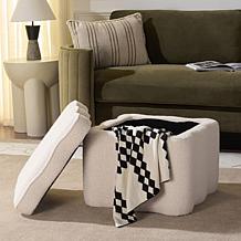 Safavieh Emmie Square Storage Ottoman
