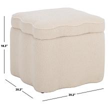 Safavieh Emmie Square Storage Ottoman