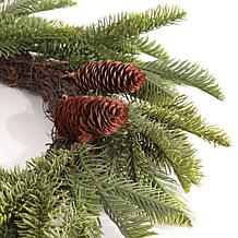 Safavieh Faux Pine & Olive Leaf Wreath