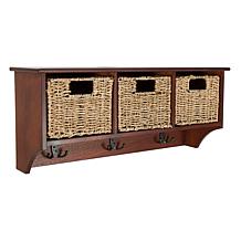 Safavieh Finley Hanging 3-Basket Wall Rack