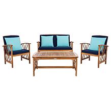 Safavieh Fontana 4-piece Outdoor Living Set