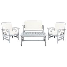 Safavieh Fontana 4-piece Outdoor Living Set