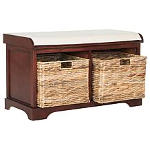 Safavieh Freddy Wicker Storage Bench