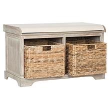 Safavieh Freddy Wicker Storage Bench