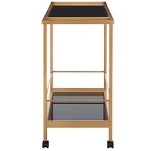 Safavieh Gaelle 2 Tier Bar Cart with Handle