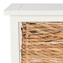 Safavieh Halle 3 Wicker Basket Storage Side Table