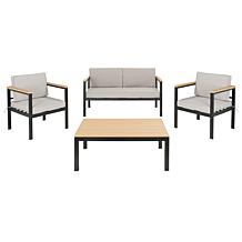 Safavieh Hendor 4-Piece Living Set