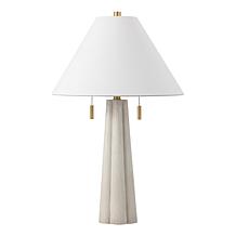 Safavieh Irena White Washed Resin Table Lamp