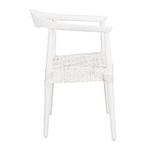 Safavieh Juneau Leather Woven Accent Chair