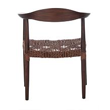 Safavieh Juneau Leather Woven Accent Chair