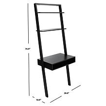 Safavieh Kamy 2-Shelf Leaning Desk