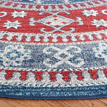 Safavieh Kazak Blanche 6'7" x 6'7" Round Rug