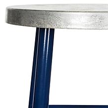 Safavieh Kenzie Silvertone-Dipped Bar Stool