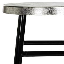 Safavieh Kenzie Silvertone-Dipped Counter Stool