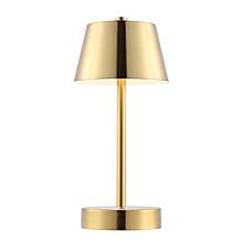 Safavieh Laita Rechargeable LED Table Lamp, Nickel, 11"H