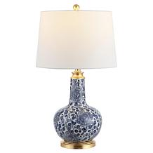 Safavieh Leia 25.5" Blue Ceramic Table Lamp