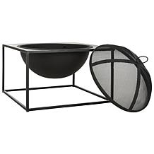 Safavieh Leros Square Fire Pit with Screen